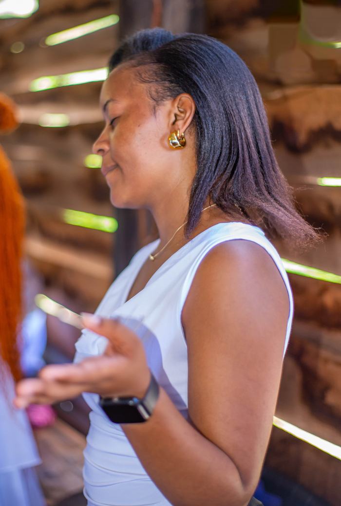 Youth celebrating during the conference