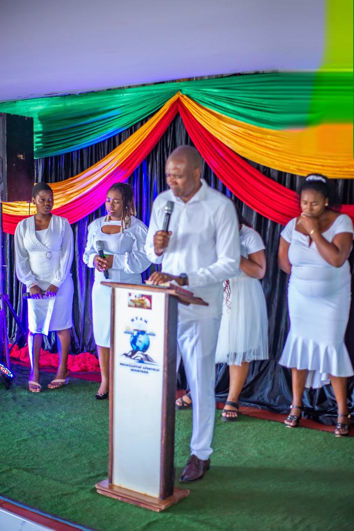 Congregation gathered at Mutare Main Domain